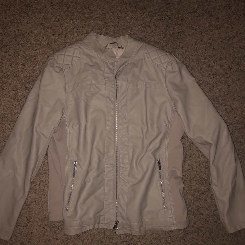 Leather jacket XL